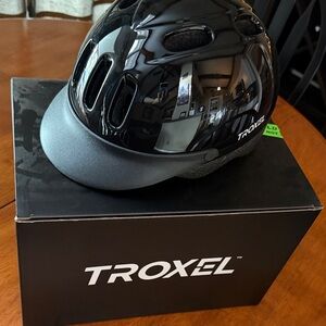 Troxel Kids Black Helmet